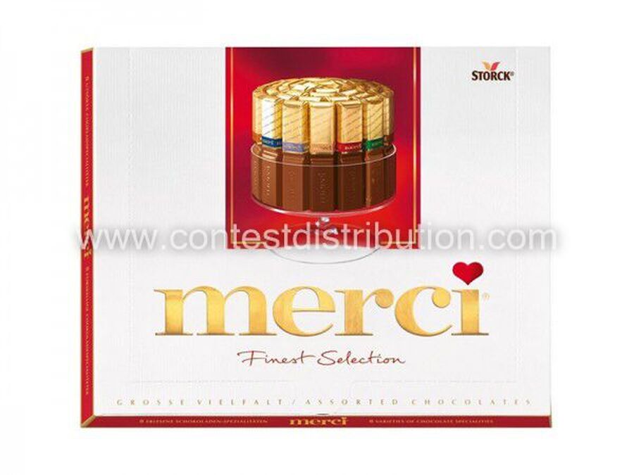 merci chocolate confectionery 